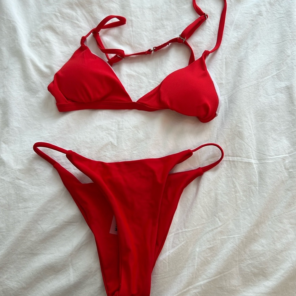 Red Bikini Set